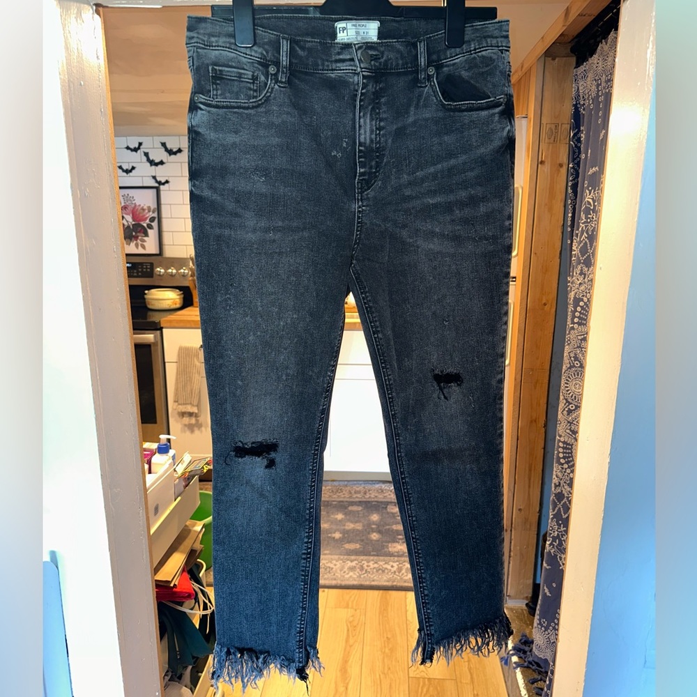 Free People jeans.